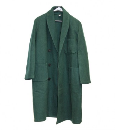 Bulgarian-Green-3-Quarter-Overcoat